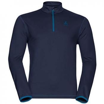Odlo Midlayer 1/2 Zip ALAGNA Sudadera, Hombre, Peacoat, Small