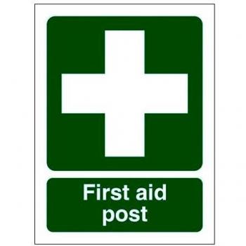 Stewart Superior First-Aid Post Self Adhesive Sign Ref SP051PVC
