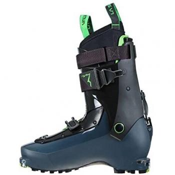 LA SPORTIVA Solar, Botas de esquí Hombre, Graphite/Jasmine Green, 42 EU