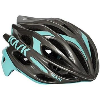 Kask Mojito-Casco de bicicleta 16 antracita azul/L, 59-62 cm, color blanco