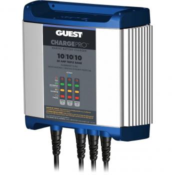 GUEST 2731A 30A 3 Bank 120V Input Battery Charger