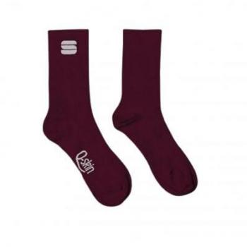 Calcetines para bicicleta SPORTFUL Matchy Socks (PRUNE) - Color morado, talla S