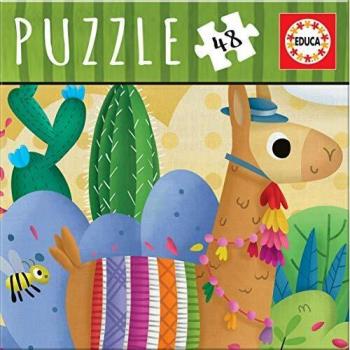 Educa Borrás- Aldeas Infantiles Puzzle Cubo 48 pzas, Multicolor