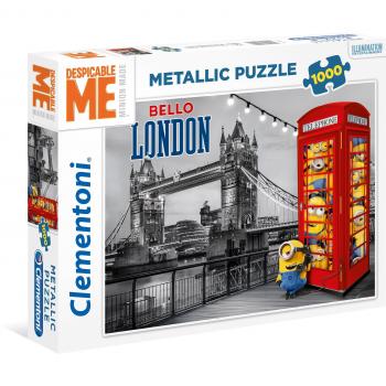 Rompecabezas Clementoni Minions en Londres - 1000 piezas