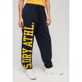 Pantalón Jogger Boyfriend College Marino para Mujer Superdry