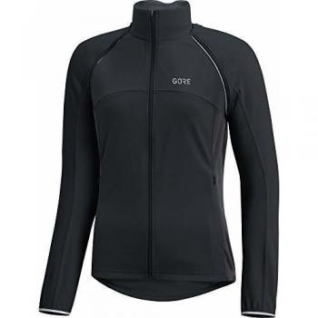 Gore Wear C3 Windstopper Phantom Chaqueta Zip-Off, Mujer, Negro/Gris Oscuro