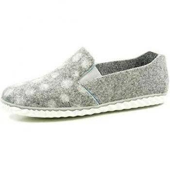 Rohde 2203-80 Kista Zapatillas de casa para mujer, schuhgröße_1:38 EU;Farbe:gris