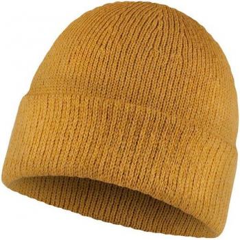 Buff - Gorro unisex Jarn Ocher Buff, color amarillo, fabricado en material ligero y transpirable, diseño versátil para uso en actividades al aire libre, adecuado tanto para hombres como para mujeres