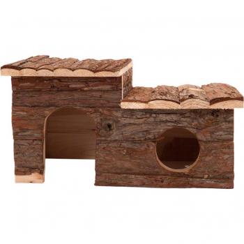 Casita de madera para roedores - 43 x 28 x 22 cm (LxAnxAl)