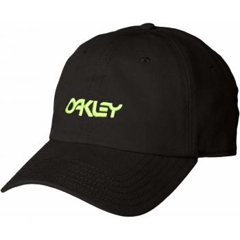 Oakley Gorras Washed Cotton 6 Panel Blackout Black Adjustable