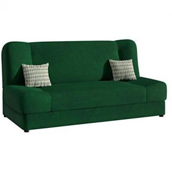 Sofá-cama Comfivo 110 con Caja de Ropa de Cama, Uttario Velvet 2951, 195x86x87cm