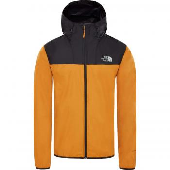The North Face Cyclone 2 Chaqueta con Capucha, Hombre, Citrine Yellow/TNF Black, L