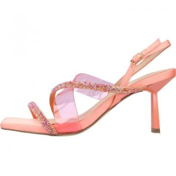 Sandalias de Fiesta Mujer Marca Menbur Modelo 23715M Naranja