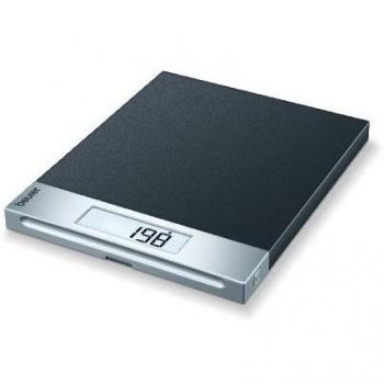 Beurer - Báscula electrónica de cocina KS-69, acabado pizarra