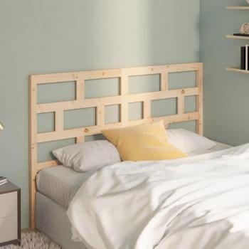 Cabecero de cama madera maciza de pino 156x4x100 cm
