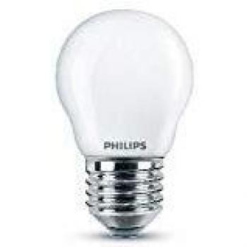 Philips LED Classic Bombilla, 40 W, E27, P45, Mate, Luz Blanca Fría, No Regulable