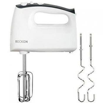 Becken Batidora De Varillas Y Amasadora, 5 Velocidades Y Función Turbo, 400W, Blanco