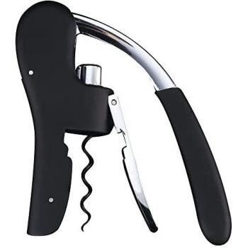 Bergner Q3268 Sacacorchos palanca zinc alloy colección Château Wine Expert
