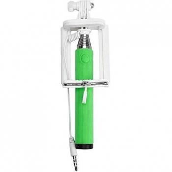 Distinct® Extensible con cable Mini selfie palillo de trípode de Monopod del palillo para el iPhone y Android 4.2 Teléfono