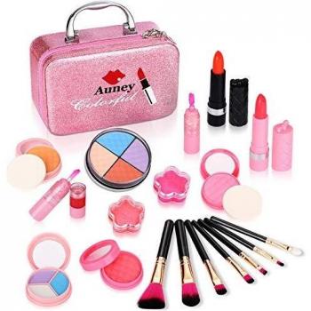 ARANEE Kids Makeup Sets for Girls, Washable Makeup Kit Girls Toys, Safe & Non-Toxic Make up Set, Princess Dress up Play Cosmetic Beauty Set Gifts for Girls Aged 3 4 5 6&12