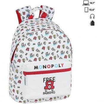 Monopoly Mochila Departamento Ordenador 43x32 - Safta