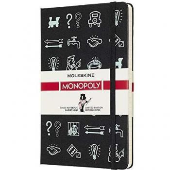 Libreta Moleskine Monopoly G Raya Enlazada Icons L