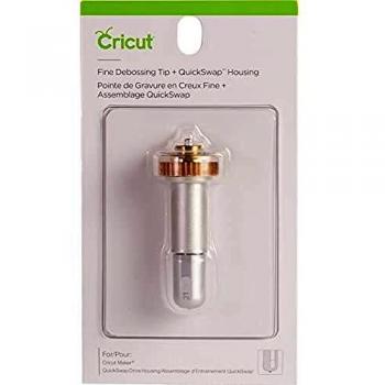 Cricut Fine Debossing Tip + QuickSwap Housing, Multicolour, Blade