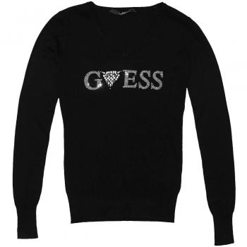 GUESS Jersey W84R66 Z2760 JBLK S Negro