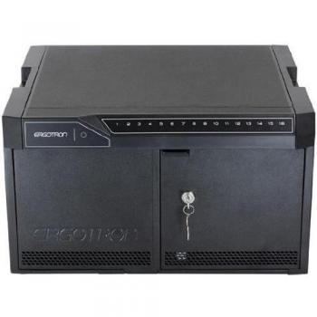 Ergotron 24-339-085 - Soporte para sincronizar, cargar y guardar 16 tabletas, negro