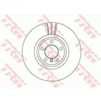 TRW Brake Disc Single Vented