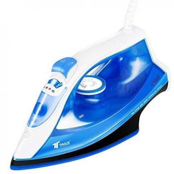 Thulos Plancha Vapor, Cerámica, Azul, 12x30x15cm