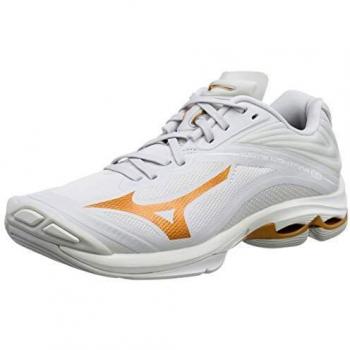 Mizuno Wave Lightning Z6, Zapatos de Voleibol Mujer, Blanco