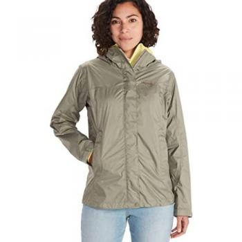 Marmot Women's PreCip Eco Waterproof Breathable Rain Jacket - Vetiver, Extra Small