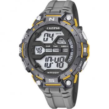 Calypso Digital For Man K5815/3 Reloj de Hombre con Correa de Caucho Negro