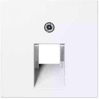 PLACA CENTRAL 1 TOMA TELÉFONO UAE A500 BLANCO ALPINO 310154012 JUNG