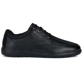 Geox U Leitan Black Men's Boat Shoes EU 42