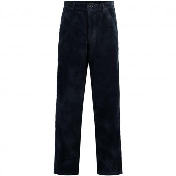 Comme Des Garçons Shirt Men's Corduroy Trousers in Blue | Size Medium | FLP007051 Color NAVY
