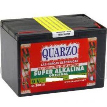 Pila Alkalina 9V para Pastor Eléctrico 55AH 500WH Quarzo