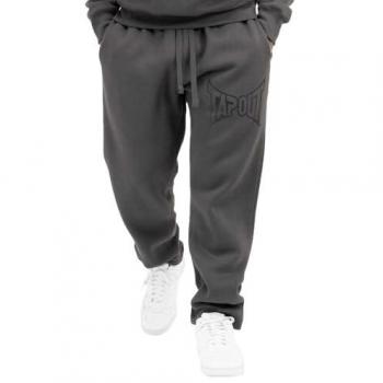 Pantalones de chándal Tapout Lifestyle Básicos Gris Antracita/Negro L Hombre