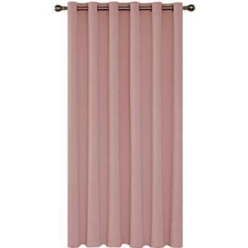 Deconovo Cortinas para Salón y Dormitorio Moderno, Opacas Telas Térmicas Aislantes Frío y Calor, con Ojales, 203x214 cm