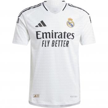 Camiseta de Manga Corta Primera Equipación Auténtica Real Madrid 2024/25 Adidas