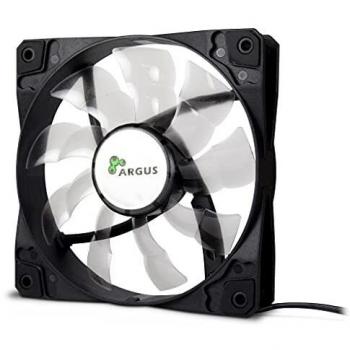 Inter-Tech Argus L-12025 Ventilador para Carcasa de Ordenador 120mm Negro