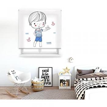 Estor Enrollable Infantil Traslúcido Estampado Digital 170x180 cm
