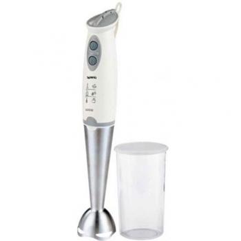 Crena 8747 Brazo batidora pie Acero, 600 W, 0.6 litros, Blanco