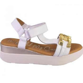 Sandalias de Mujer OH MY SANDALS 5420-2478 PIEL BLANCO