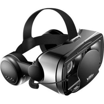 Gafas VR 3D para Smartphone con Lentes Anti-Luz Azul y Jack de Audio 3.5mm Integrado Negro