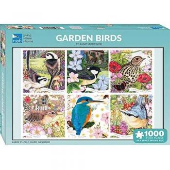 RSPB Garden Birds 1000 Pieces Jigsaw Puzzle