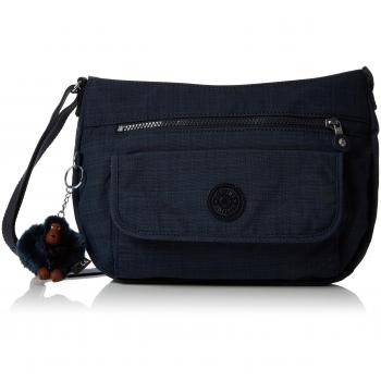 Kipling Syro Bp - Bolso al hombro para mujer Azul azul