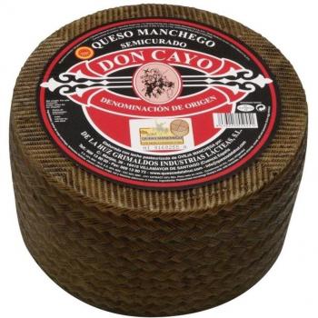 Don Cayo Queso Manchego Semicurado Grande - 3300 gr