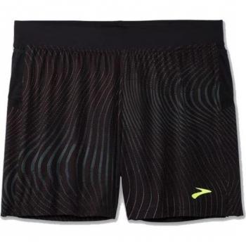 Pantalones Cortos Deportivos para Hombre Brooks Sherpa 5 Negro